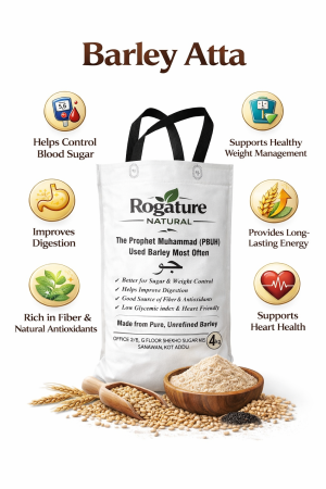 barley jau flour atta 4kg | natural