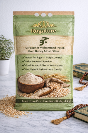 barley jau flour atta 4kg | rogature natural